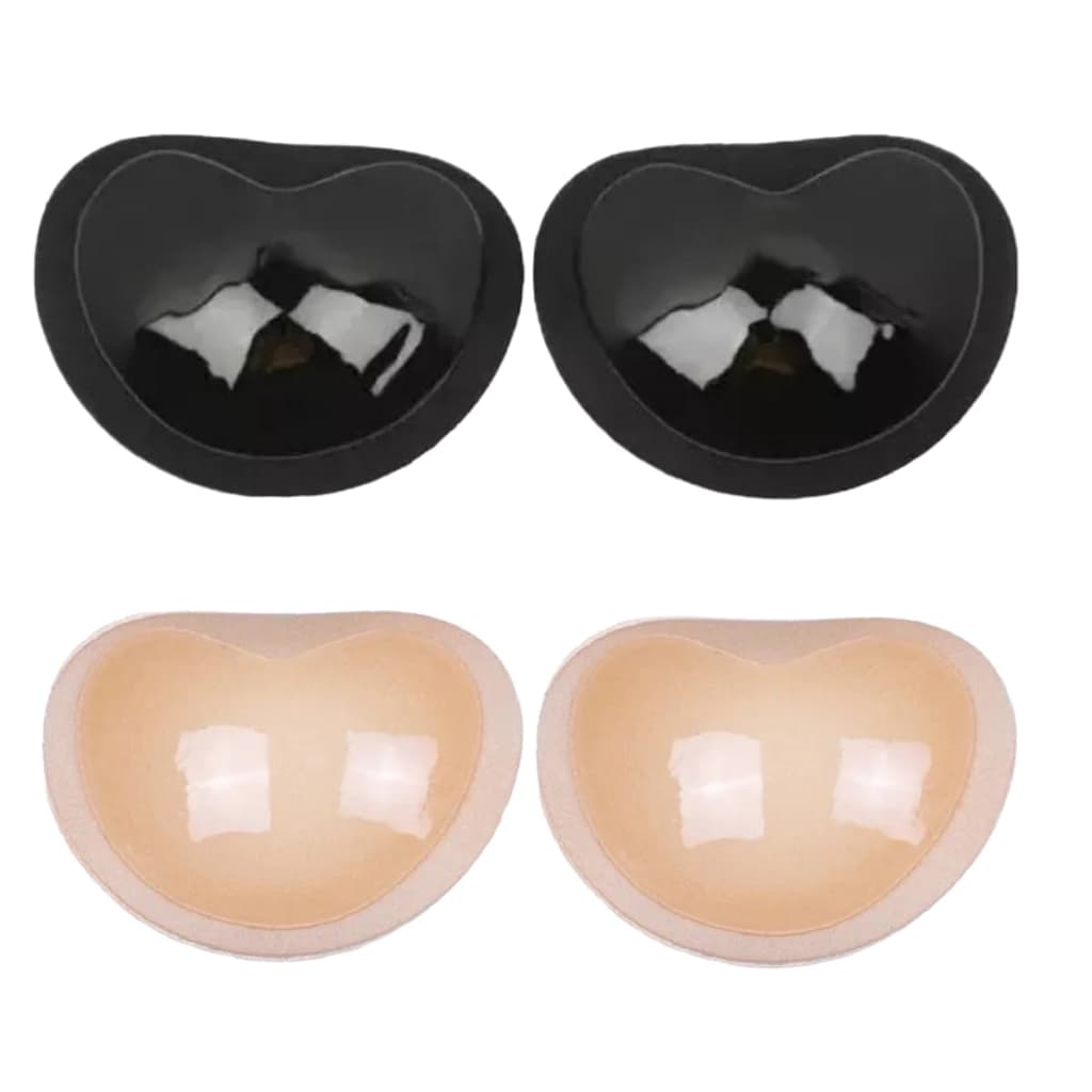 2 Pares Bojo Levanta Seios Bio Gel Enchimento Sutiã Top Maiô