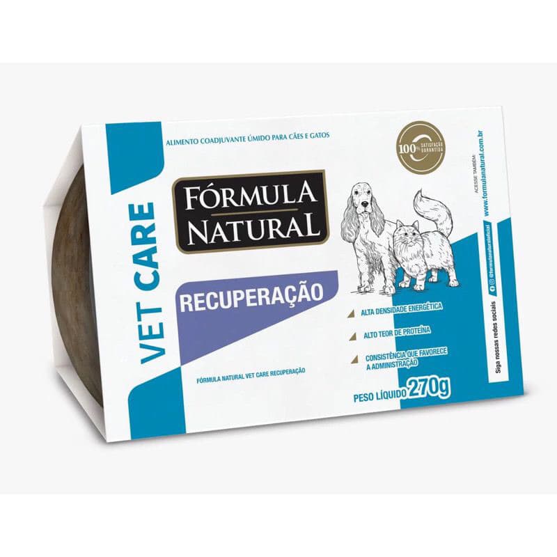 Fórmula Natural Vet Care Recuperação Cão e Gato 270g