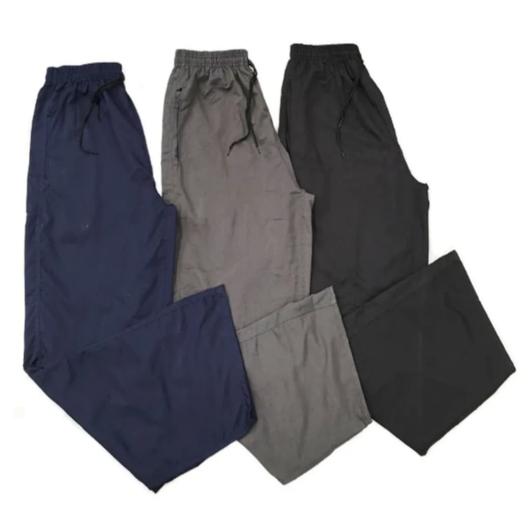 Calça de Tactel Plus Size Costura Reforçada G1 G2 G3