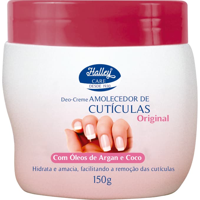 1x Creme Amolecedor De Cuticulas Halley 150 G