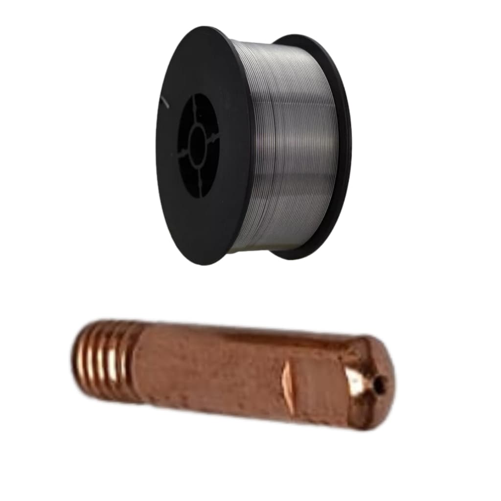 Arame Solda Mig Sem Gas Tubular E71t-gs 8mm 1k Maquina Inversora Solda + Bico