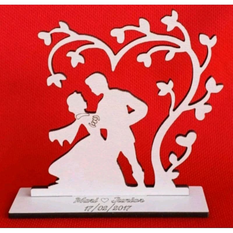 70 lembrancinhas casamento mdf branco 10cm