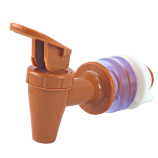 Torneira Longa Para Bebebedouro Filtros De Barro Marrom