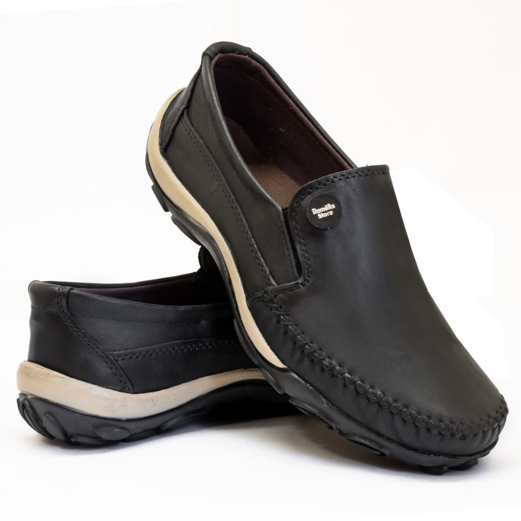 Mocassim Premium Masculino em Couro Legítimo: Elegância e Conforto - 2040