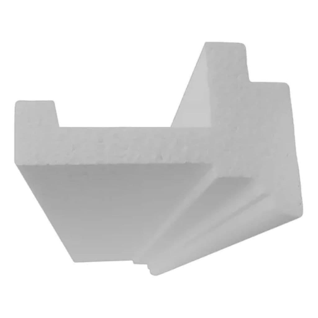 Sanca isopor para Spot e fita de Led kit 9 metros - Hobbyart Molduras - LED