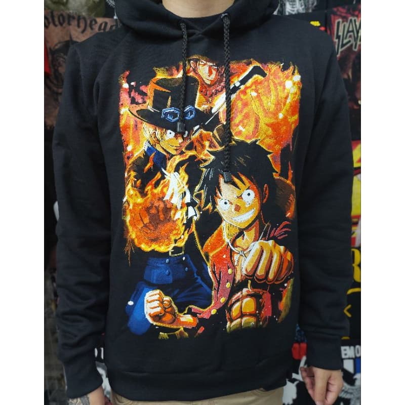 Moletom One Piece Luffy moletom de anime blusa de frio anime