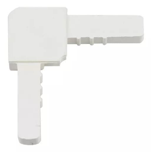 Canto de Nylon para Perfil A058 Tela Mosquiteira Branca