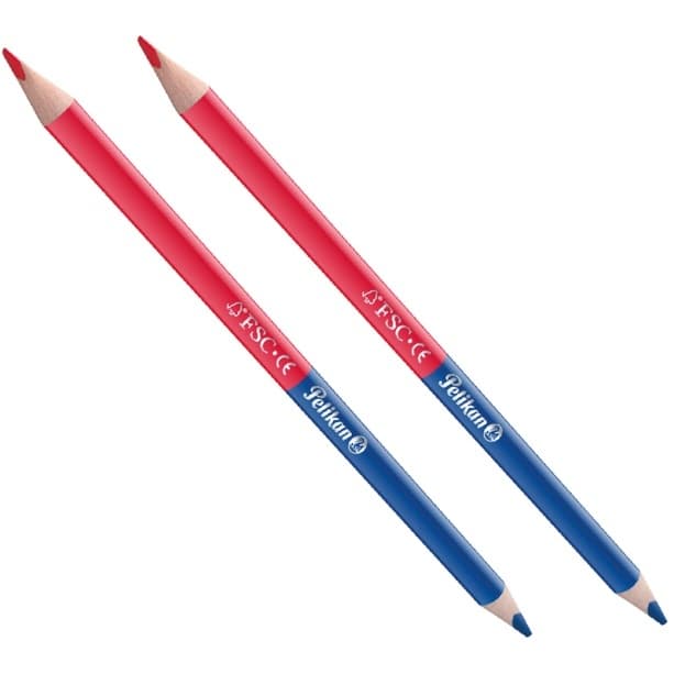 Lapis Bicolor Pelikan Kit C/ 2 Unidades