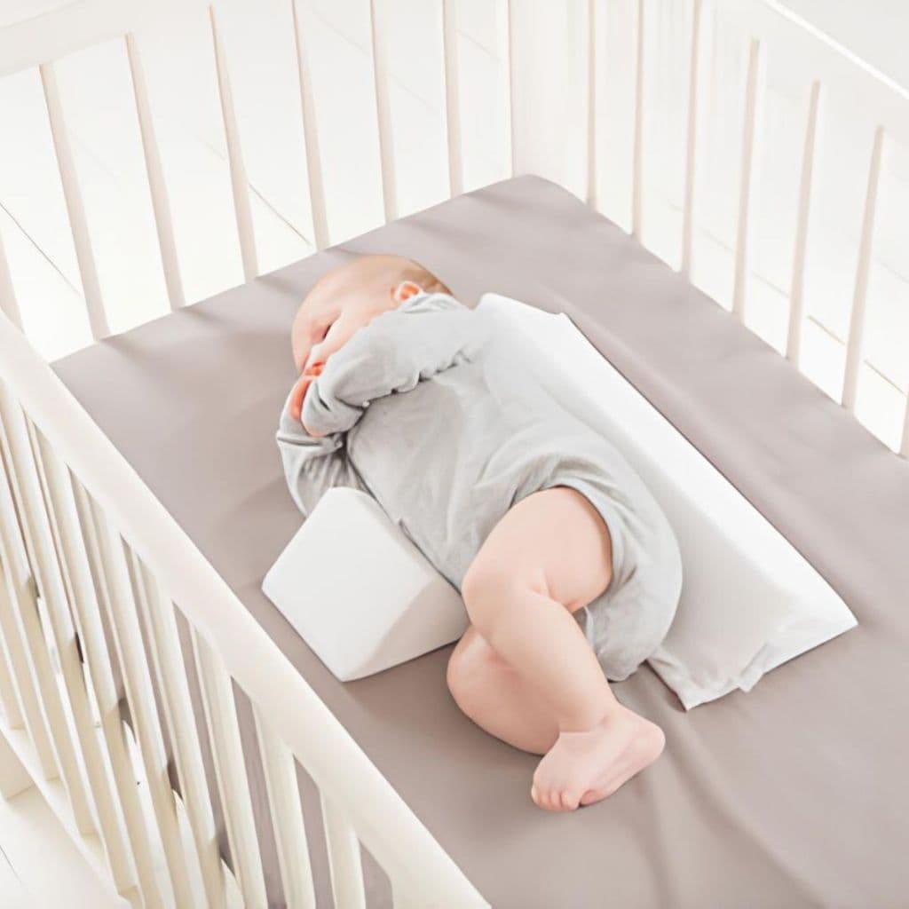 Segura Nenê Travesseiro Triangulo Posicionador Para Bebê Dormir De Lado Seguro e Confortável