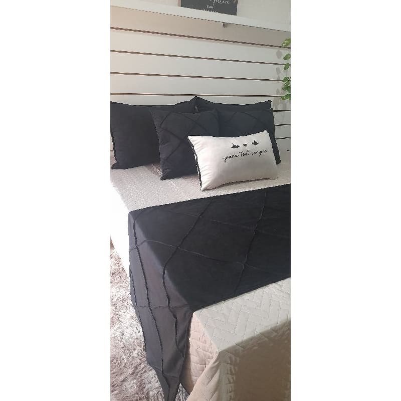 kit para cama posta super luxo 9 peças