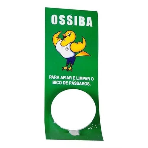 Kit 06 Osso De Siba Ossiba Calcificada Branca