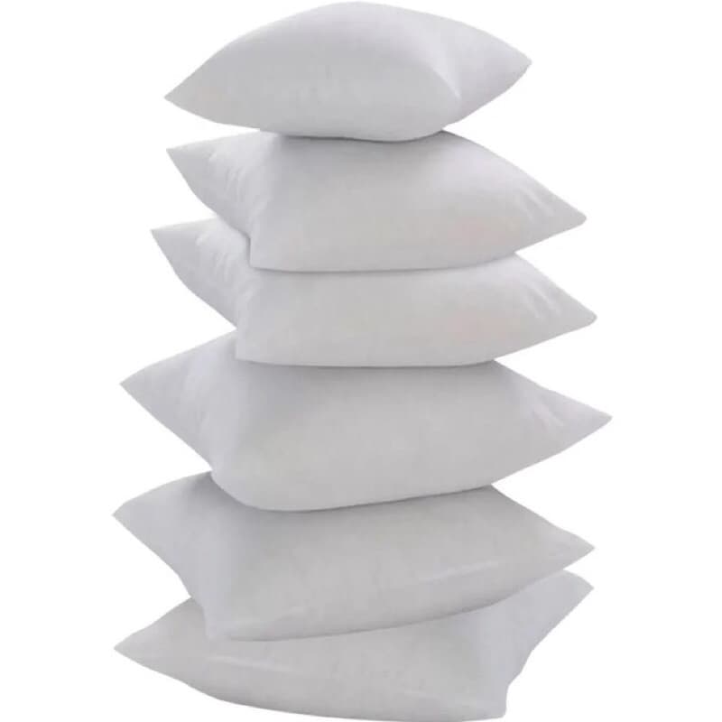 Kit com 6 Refil de Almofadas 45x45 SILICONE