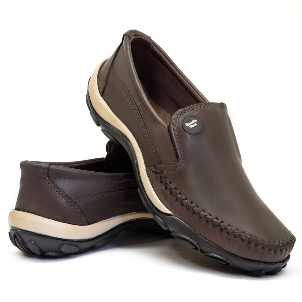 Mocassim Premium Masculino em Couro Legítimo: Elegância e Conforto - 2040