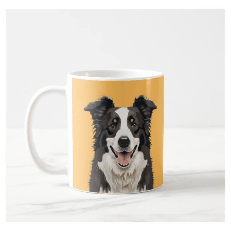 Caneca Border Collie Mãe de Pet Cachorro