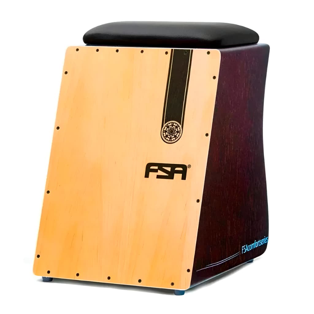 Cajon Comfort Series Tabaco FSA Profissional Eletrico Captacao Dupla