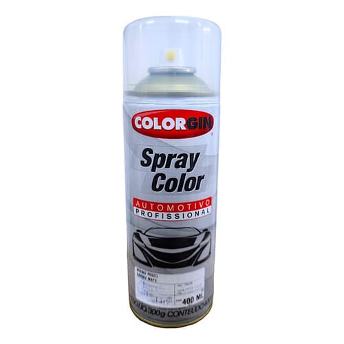 Spray Verniz Fosco Automotivo Colorgin 400ml Incolor Oferta Uso Profissional
