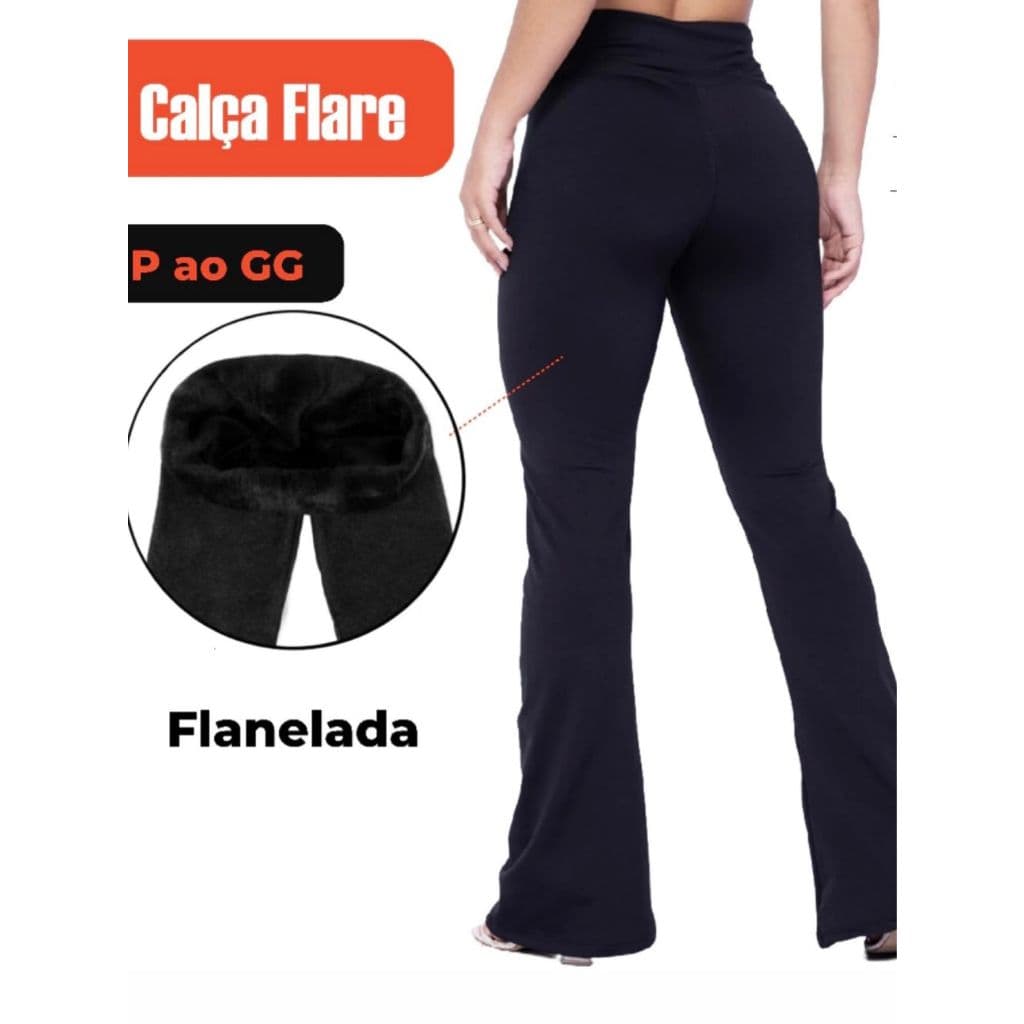CALÇA FLARE PELUCIADA BAILARINA LEGGING FEMININA CINTURA ALTA IDEAL PARA PILATES ACADEMIA GINASTIA NO SEU DIA A DIA