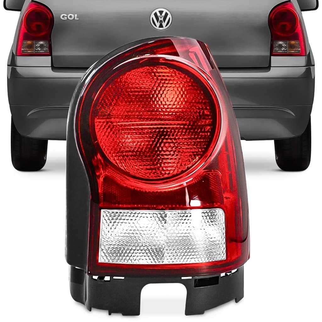 LANTERNA TRASEIRA GOL G4 2006 2007 2008 ATE 2011 CRISTAL L/D