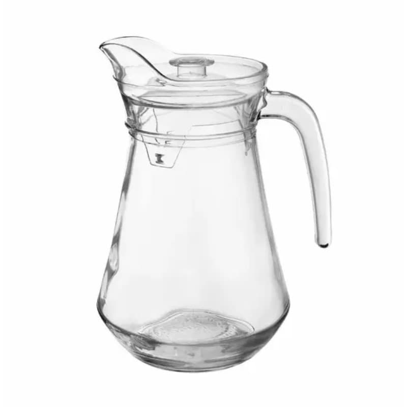 Jarra C/ Tampa Safira 1600ml em Vidro Original Line