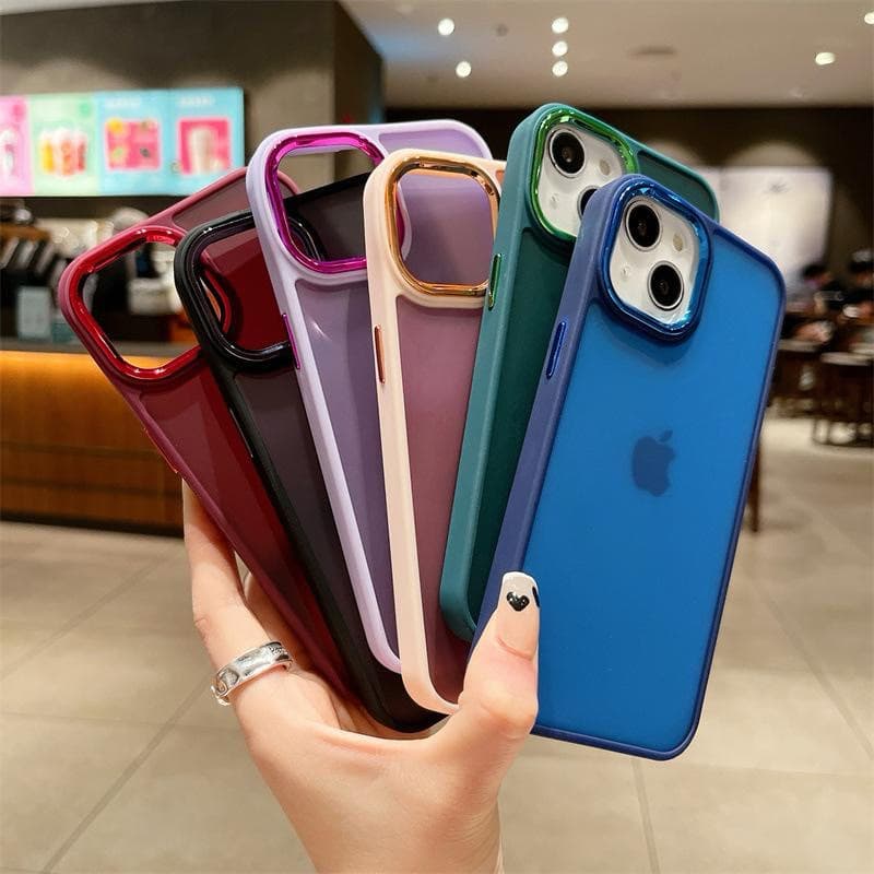 Capa Space 2 Acrílico Fosca Para iPhone 15Pro Max,iPhone 16,iPhone 16Plus,iPhone 16Pro,iPhone 16Pro Max