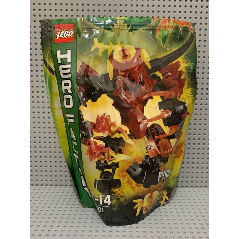 Lego Hero Factory 44001 Pirox (semi-novo 2013) 50 peças Lego original