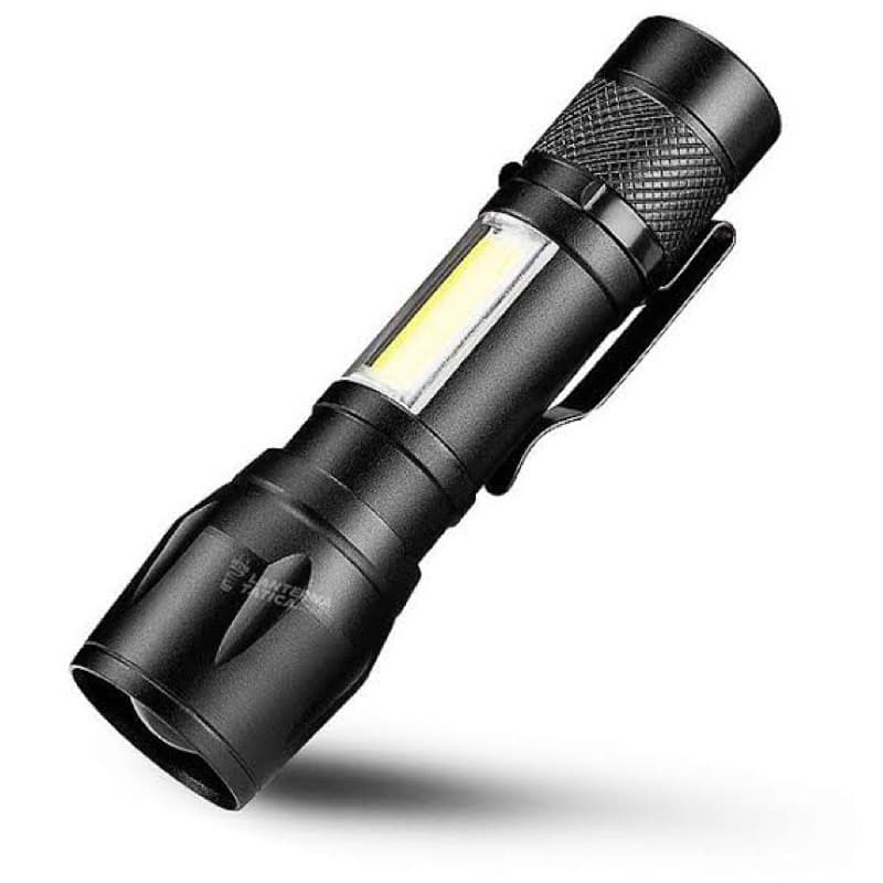 Mini Lanterna Tática Com Led E Zoom Recarregável Usb Mini Lanterna Tática Profissional Police Usb Recarregável 200lm