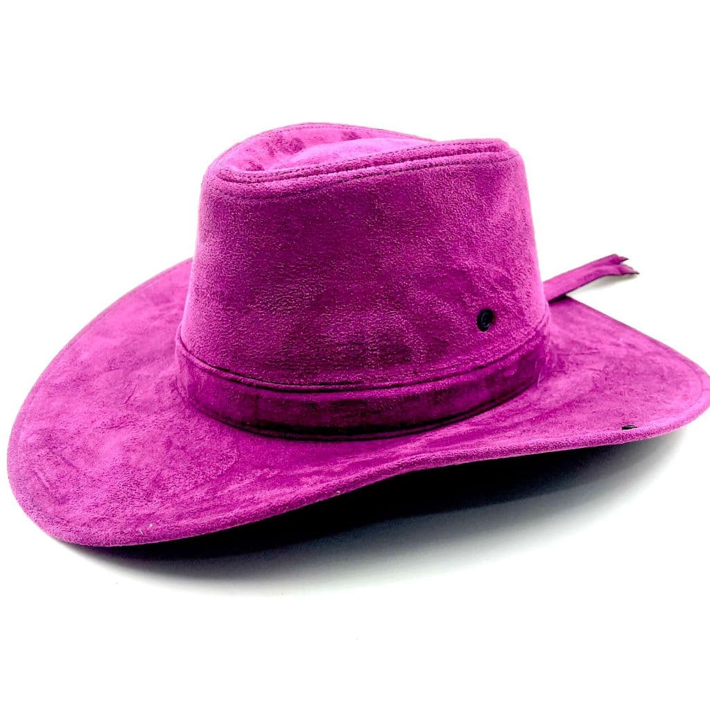 Chapéu Adulto Country Clássico Americano Roxo Feminino Barretos Festa 2024