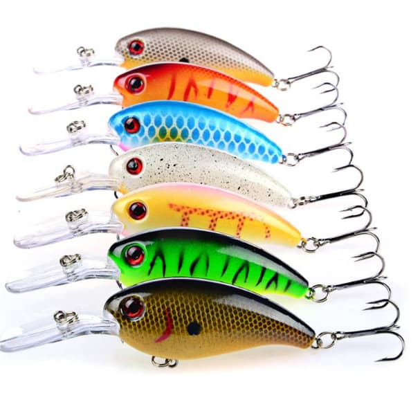 ISCA ARTIFICIAL MEIA ÁGUA / ISCA DE FUNDO 10CM 15GR PARA TUCUNARÉ / TRAÍRA / DOURADO / PIRARUCU