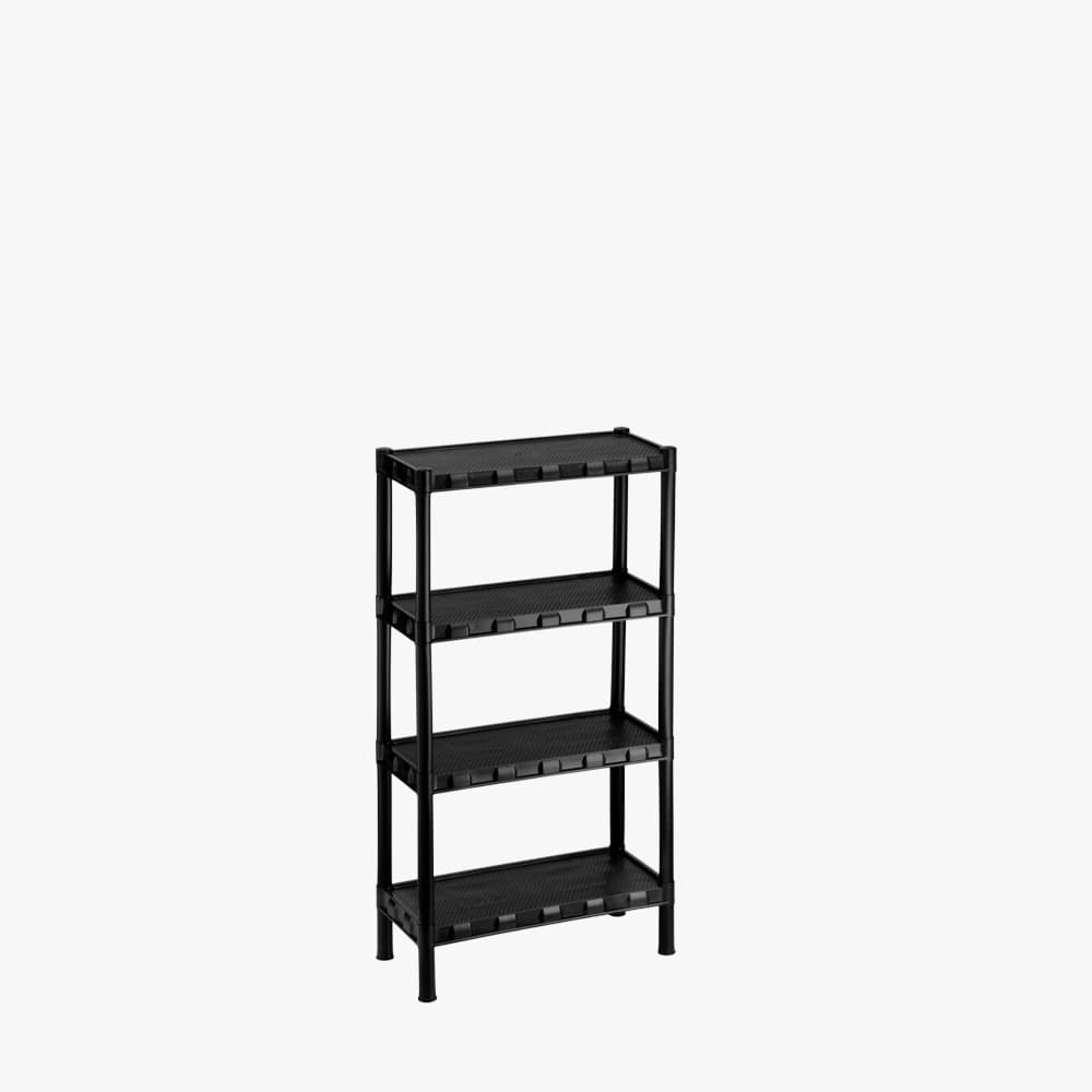 Estante plastica organizadora modular 4 prateleiras Com pézinho