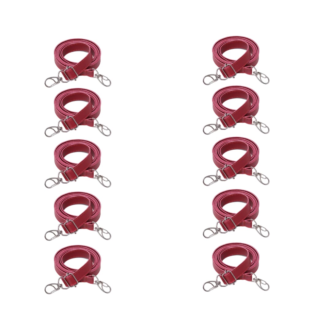 Alça para Bolsa Transversal Kit 10 peças Material Resistente Metal Prata Barato