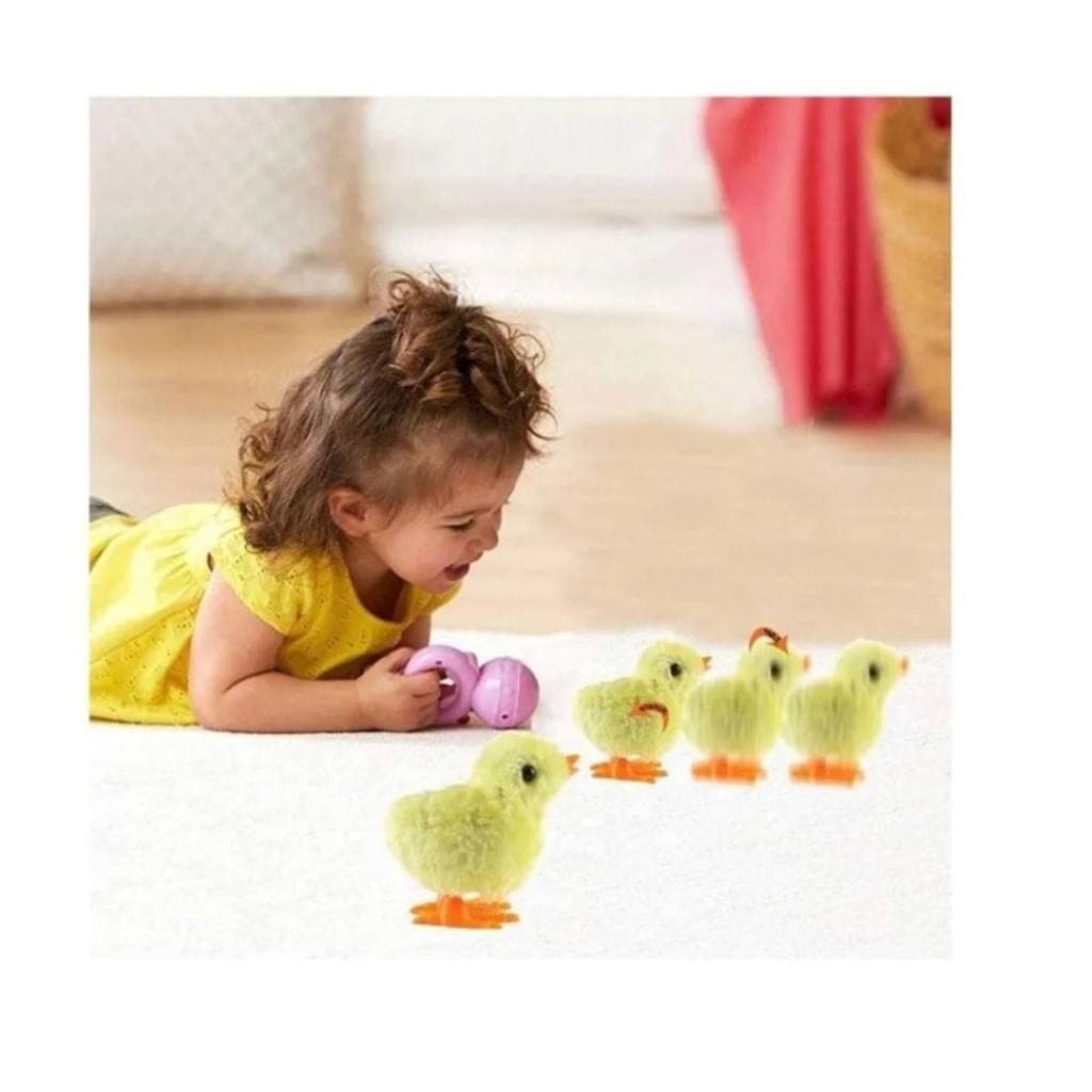 Pintinho Amarelinho Brinquedo De Pelúcia A Corda Infantil