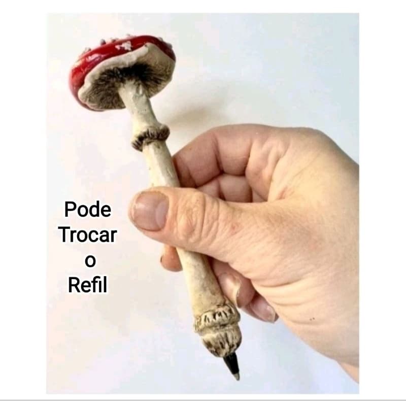Caneta mística Cogumelo