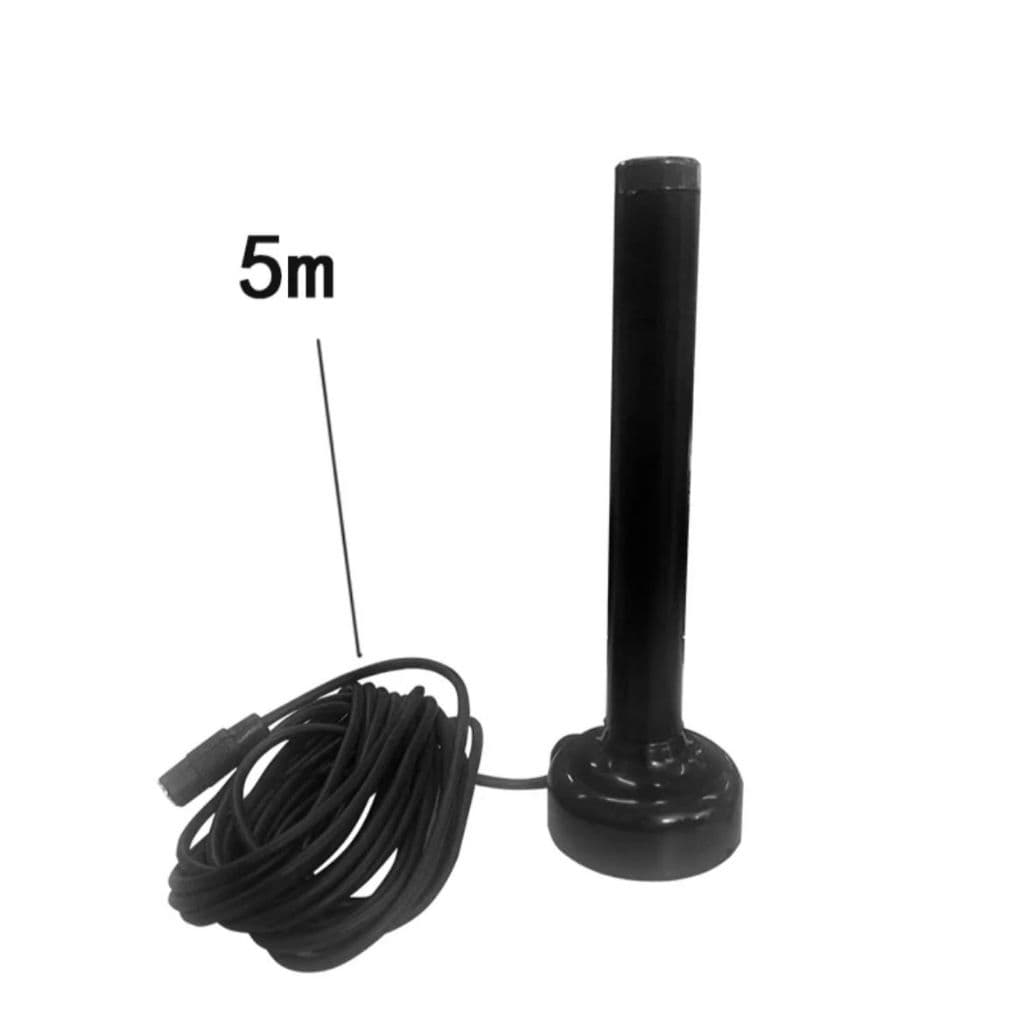Antena Digital portátil interna e externa 5m TV digital VHF UHF FM HDTV
