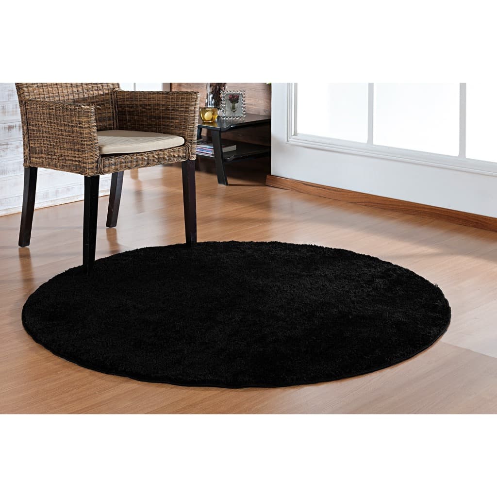 Tapete Redondo Oásis Classic 1,50 X 1,50 Sala Quarto Moderno Promoção 100% Antiderrapante