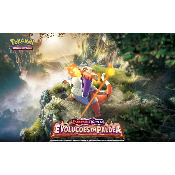 Cartas Pokémon Coleção Evoluções em Paldea Normal 001/139