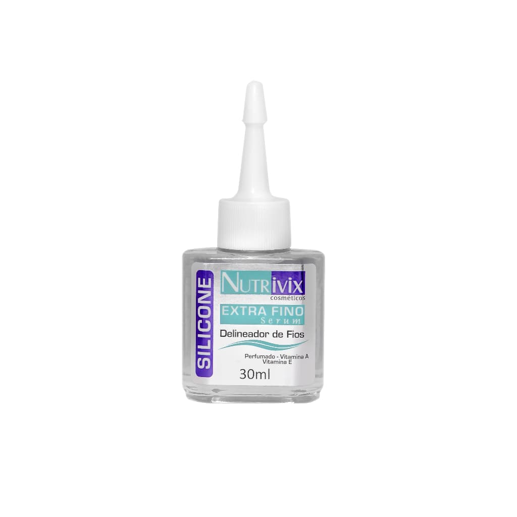 Reparador Silicone Extra Fino 30ml - Nutrivix Cosméticos