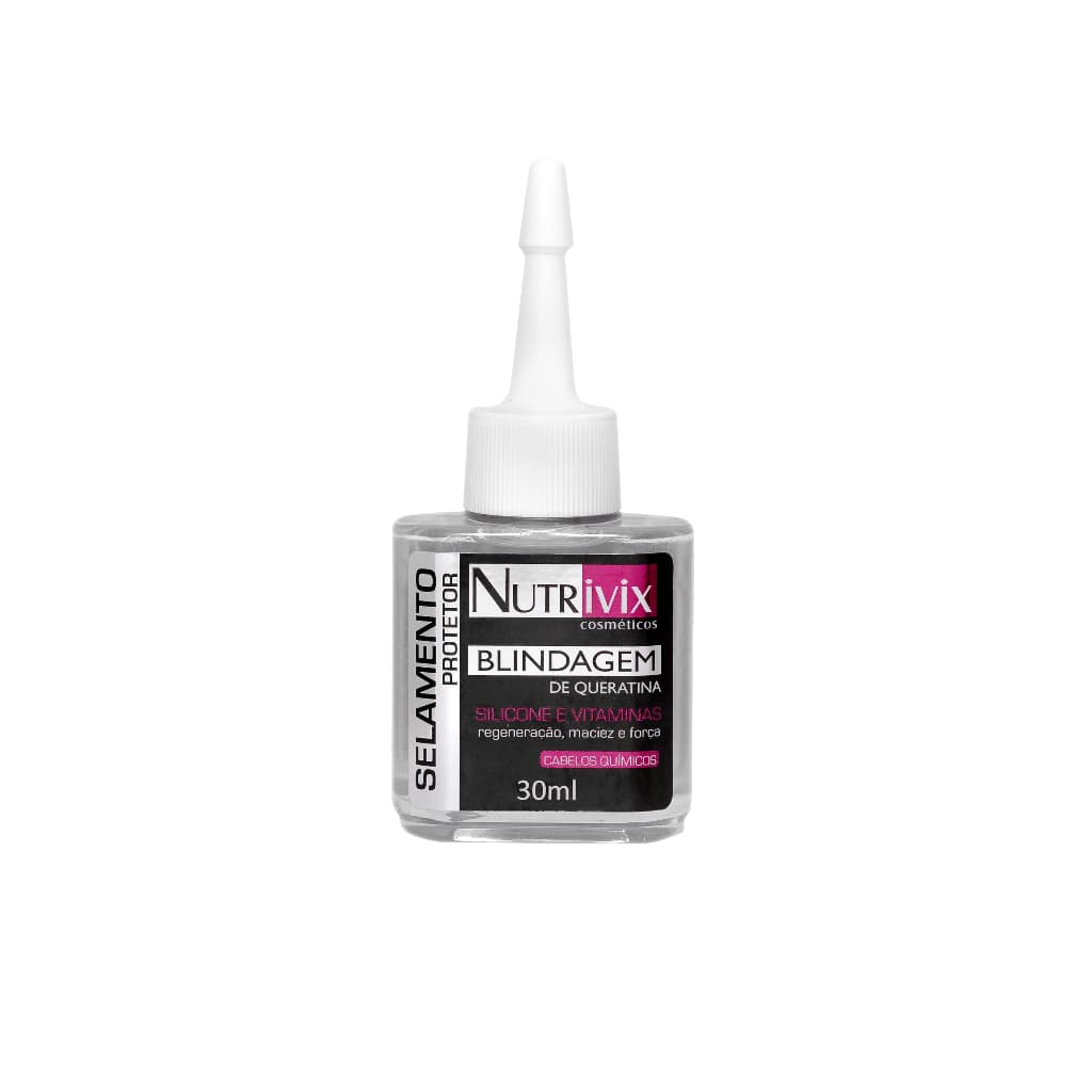 Reparador Blindagem De Queratina 30ml - Nutrivix Cosméticos