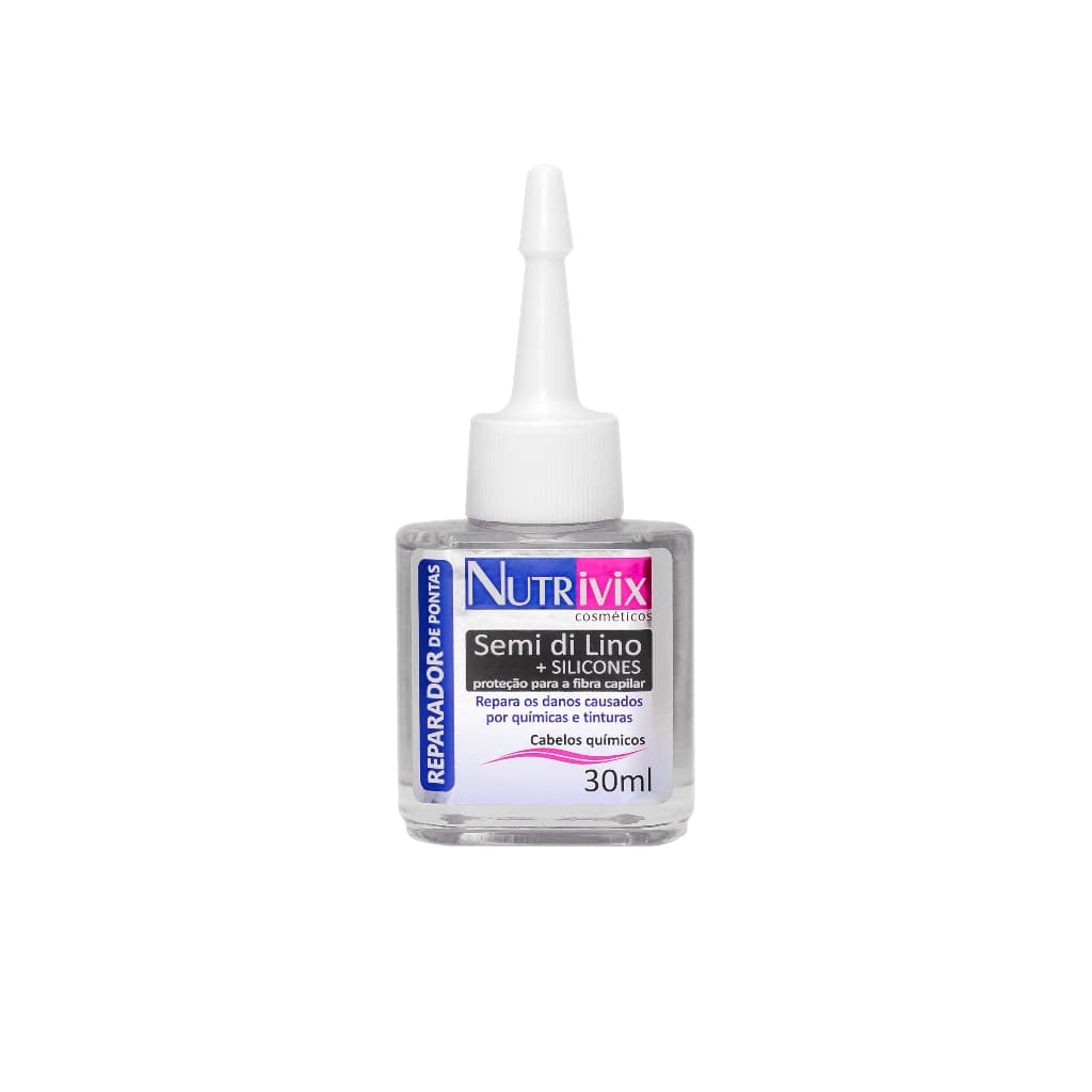 Reparador Semi Di Lino 30ml - Nutrivix Cosméticos