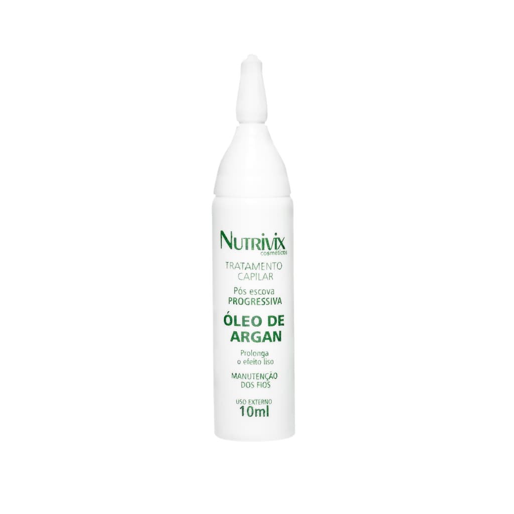 Ampola Óleo De Argan 10ml - Nutrivix Cosméticos
