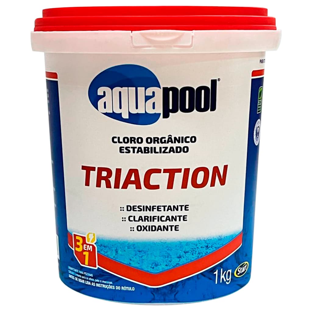 Cloro Organico Triaction AquaPool Start 1kg/3.5kg