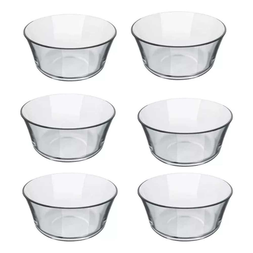 Jogo Tigelas Taças 250ml Vidro Duralex Astral, Sobremesa.