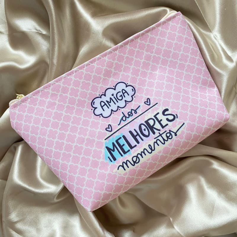 Necessaire Amiga/ Presente, aniversário, lembrancinha.