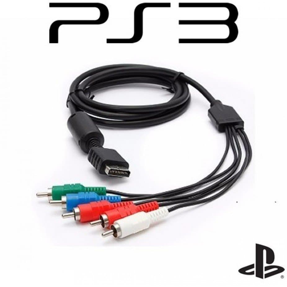 Cabo Vídeo Componente Ps3 Alta Definição Tv Hdtv Led Lcd