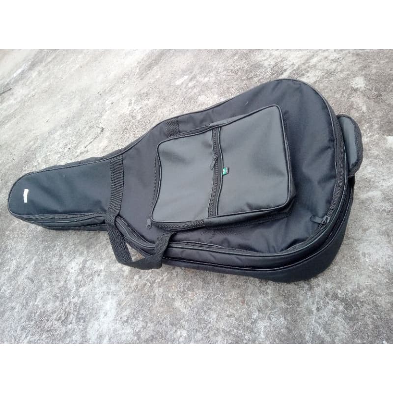 capa dupla guitarra sob medida nylon toda acolchoada