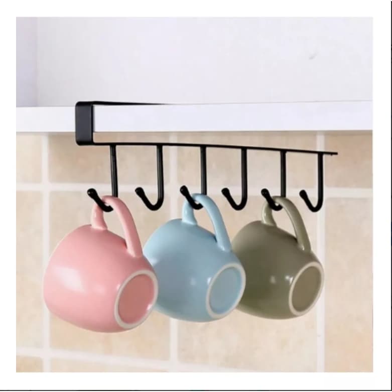 Gancho Organizador Armário Multifuncional Ferro, cabides para utensílios de cozinha e toalhas