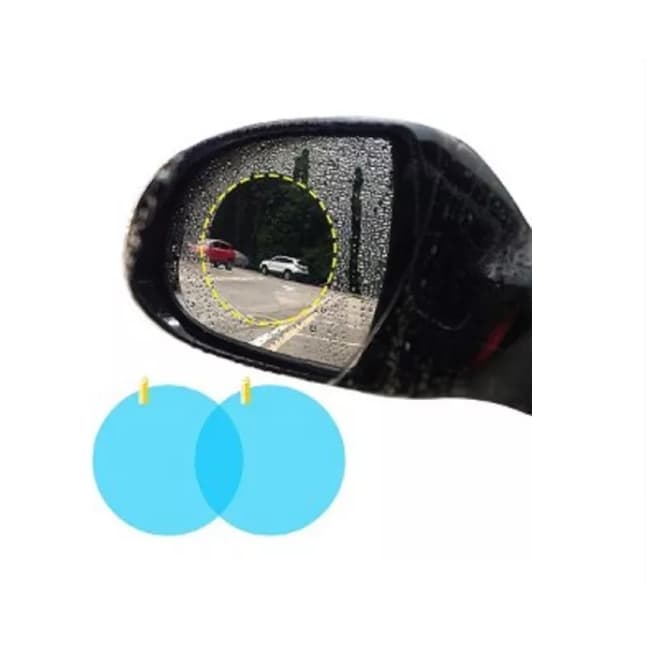 Película Azul Prova D'água Retrovisores Carros E Motos 2 UN, transparentes