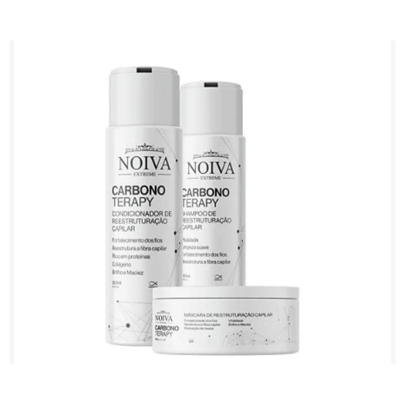 Kit Capilar Carbono Terapy (Noiva Extreme Profissional)