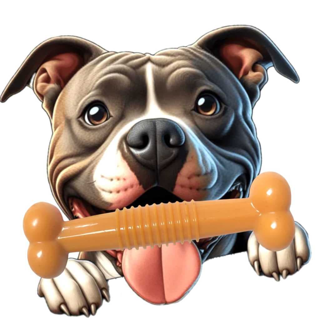 Mordedor Pet Resistente, Durável, Extra Forte C/ Atrativo Sabor Bacon