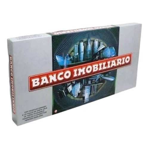 Jogo Banco Imobiliario Tradicional Tabuleiro Brinquedo Envio Imediato