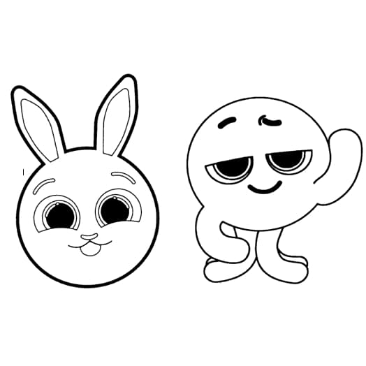70 Desenhos BOLOFOFOS para Colorir 2 POR FOLHA